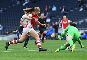MIND Series: Freya Jupp of Arsenal Clashes with Tinja-Riikka Korpela of Tottenham Women in London