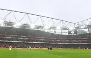Arsenal V Crystal Palace 2017-18 Prints: Minutes of Silence: Arsenal vs. Crystal Palace in Honor of Cyril Regis