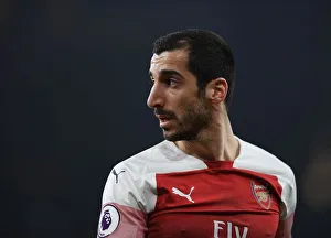Arsenal V Bournemouth 2018-19 Prints: Mkhitaryan in Action: Arsenal vs Bournemouth, Premier League 2018-19