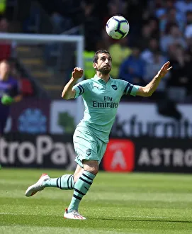 Burnley V Arsenal 2018-19 Prints: Mkhitaryan in Action: Burnley vs. Arsenal, Premier League 2018-19