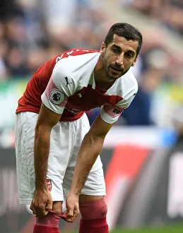 Newcastle United V Arsenal 2018-19 Prints: Mkhitaryan in Action: Newcastle United vs. Arsenal FC, Premier League 2018-19