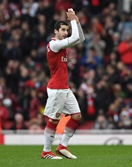 Images Dated 11th March 2018: Mkhitaryan Bids Farewell: Arsenal v Watford, Premier League 2017-18
