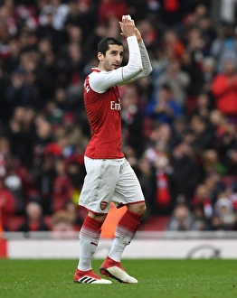 Arsenal V Watford 2017-18 Prints: Mkhitaryan Bids Farewell: Arsenal v Watford, Premier League 2017-18