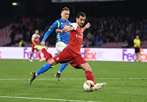 Mkhitaryan Faces Off Against Zielinski: Napoli vs Arsenal, UEFA Europa League Quarterfinals