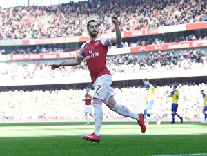 Arsenal V Southampton 2018-19 Prints: Mkhitaryan Scores His Second: Arsenal's Victory Against Southampton in the 2018-19 Premier League