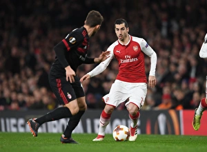 Arsenal V AC Milan 2017-18 Prints: Mkhitaryan Shines: Arsenal vs AC Milan, Europa League 2018