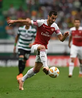 Sporting Lisbon V Arsenal 2018-19 Prints: Mkhitaryan Shines: Arsenal vs. Sporting CP - UEFA Europa League 2018-19