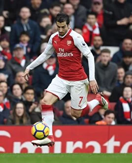 Images Dated 11th March 2018: Mkhitaryan Shines: Arsenal vs. Watford, Premier League 2017-18