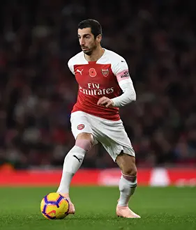 Arsenal V Wolverhampton Wanderers 2018-19 Prints: Mkhitaryan Shines: Arsenal vs. Wolverhampton Wanderers, Premier League 2018-19