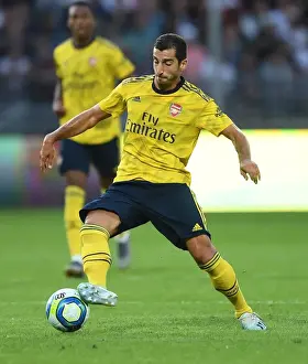 Angers SCO V Arsenal 2019-20 Prints: Mkhitaryan Shines: Henrikh's Stellar Performance for Arsenal in Angers Friendly