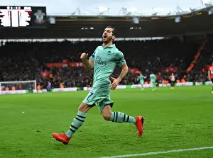 Southampton V Arsenal 2018-19 Prints: Mkhitaryan Strikes: Arsenal Secure Victory Over Southampton in Premier League