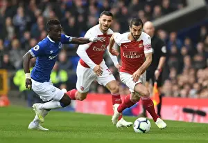 Everton V Arsenal 2018-19 Prints: Mkhitaryan vs. Gueye: A Premier League Showdown at Goodison Park