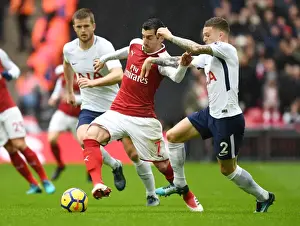 Tottenham Hotspur V Arsenal 2017-18 Prints: Mkhitaryan vs Trippier: A Winged Showdown at Wembley - Premier League 2017-18