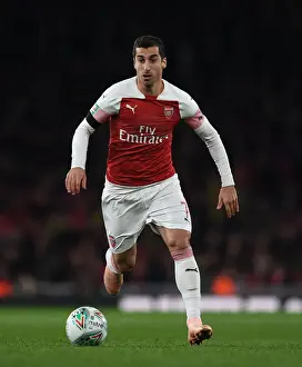 Mkhitaryan's Brilliance: Arsenal Overpowers Blackpool in Carabao Cup