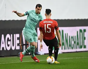 Stade Rennes V Arsenal 2018-19 Prints: Mkhitaryan's Nutmeg: Arsenal Tops Rennes in Europa League Clash