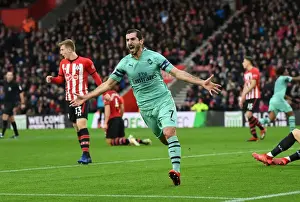 Southampton V Arsenal 2018-19 Prints: Mkhitaryan's Stunner: Arsenal's Winning Goal Against Southampton (2018-19)