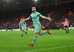 Southampton V Arsenal 2018-19 Prints: Mkhitaryan's Stunner: Arsenal's Winning Goal Against Southampton (2018-19)