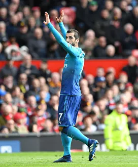 Manchester United V Arsenal 2017-18 Prints: Mkhitaryan's Stunner: Manchester United vs. Arsenal, Premier League 2017-18