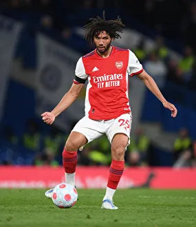Mo Elneny in Action: Arsenal vs. Chelsea, Premier League 2021-22