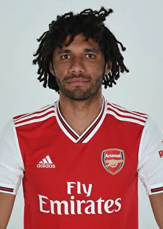Mo Elneny of Arsenal. Arsenal Training Ground