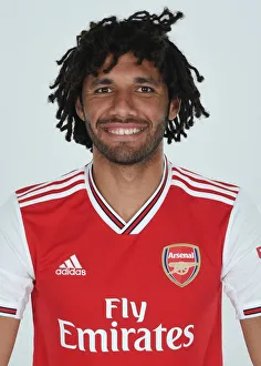 Mo Elneny of Arsenal. Arsenal Training Ground