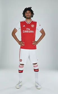 Mo Elneny of Arsenal. Arsenal Training Ground