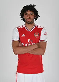 Mo Elneny of Arsenal. Arsenal Training Ground