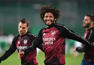 Mo Elneny Readies for Rapid Vienna Showdown: Arsenal's Midfielder Prepares for Europa League Clash