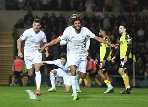 Oxford United v Arsenal - FA Cup 2023 Collection: Mo Elneny Scores First Arsenal Goal: Arsenal Advances in FA Cup Against Oxford United