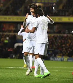 Oxford United V Arsenal - FA Cup 2023 Prints: Mo Elneny Scores First Arsenal Goal: FA Cup Triumph over Oxford United