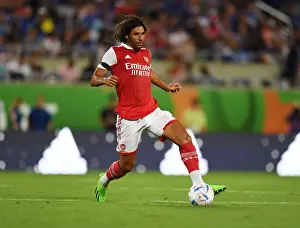 Arsenal V Chelsea - Florida Cup 2022-23 Prints: Mo Elneny Stands Out: Arsenal's Midfield Maestro Shines in Arsenal vs