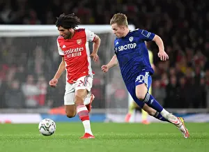 Mo Elneny's Slick Moves: Outsmarting Leeds Joe Gelhardt in Arsenal's Carabao Cup Victory