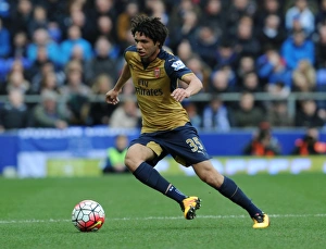 Everton V Arsenal 2015-16 Prints: Mohamed Elneny in Action: Arsenal vs. Everton, Premier League 2015-16