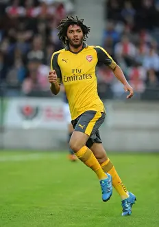 Viking FK V Arsenal 2016-17 Prints: Mohamed Elneny in Action: Arsenal vs Viking FK (2016-17 Pre-Season Friendly)
