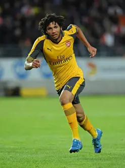 Viking FK V Arsenal 2016-17 Prints: Mohamed Elneny in Action: Arsenal vs Viking FK (2016-17 Pre-Season Friendly)