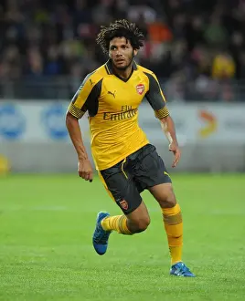 Viking FK V Arsenal 2016-17 Prints: Mohamed Elneny in Action: Arsenal vs Viking FK (2016-17 Pre-Season Friendly)