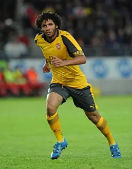 Viking FK V Arsenal 2016-17 Prints: Mohamed Elneny in Action: Arsenal vs Viking FK (2016-17 Pre-Season Friendly)