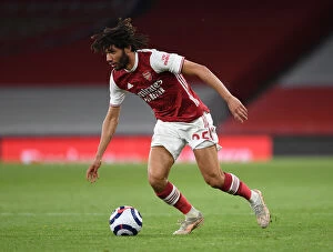 Images Dated 9th May 2021: Mohamed Elneny in Action: Arsenal vs West Bromwich Albion (2020-21) - Emirates Stadium