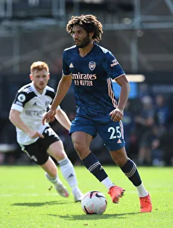 Mohamed Elneny in Action: Fulham vs Arsenal, Premier League 2020-21