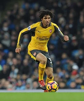 Images Dated 18th December 2016: Mohamed Elneny (Arsenal). Manchester City 2: 1 Arsenal. Premier League. Eithad Stadium
