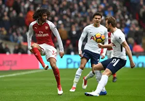 Mohamed Elneny (Arsenal). Tottenham Hotspur 1: 0 Arsenal. Premier League. Wembley Stadium