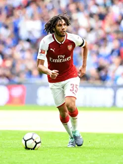 Mohamed Elneny: Arsenal's Midfield Battle in the FA Community Shield against Chelsea (2017-18)