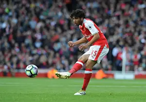 Mohamed Elneny: Arsenal's Midfield Maestro in Action Against Middlesbrough, Premier League 2016-17