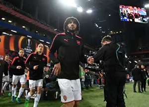 CSKA Moscow V Arsenal 2017-18 Prints: Mohamed Elneny Prepares for Arsenal's Europa League Showdown against CSKA Moscow (April 2018)