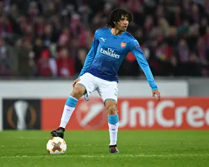 FC Koln V Arsenal 2017-18 Prints: Mohamed Elneny's Midfield Masterclass: Arsenal's Europa League Triumph over 1