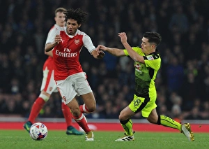 Mohamed Elney (Arsenal) Liam Kelly (Reading). Arsenal 2:0 Reading. EFL Cup 4th Round Mohamed Elney (Arsenal) Liam Kelly (Reading). Arsenal 2:0 Reading. EFL Cup 4th Round