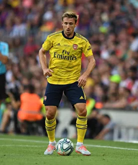 Monreal in Action: FC Barcelona vs. Arsenal (2019) - Pre-Season Clash at Nou Camp