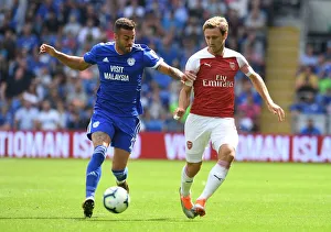 Monreal and Ozil Clash: Cardiff City vs. Arsenal FC, Premier League 2018-19