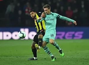 Monreal vs. Gray: A Premier League Battle at Vicarage Road