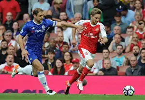 Monreal vs. Ivanovic: A Premier League Battle at Emirates Stadium
